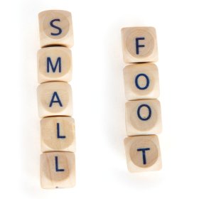 Small Foot drevená hra Tvorenie s písmenkami, small foot