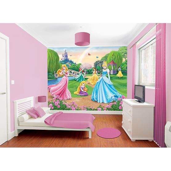 3D tapeta Disney Princezné