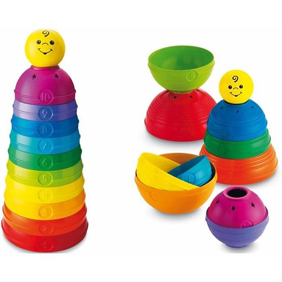 Fisher Price Aktívne skladačka s rolničkou