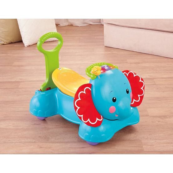 Fisher Price odrážadlo 3v1 - sloník 