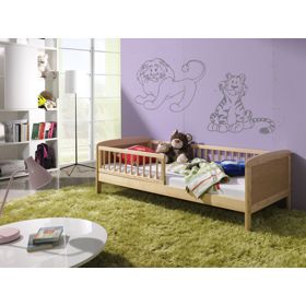 Detská posteľ Junior prírodná 140x70 cm, Ourbaby®