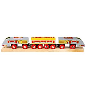 Bigjigs Rail Rýchlik Eurostar + 3 koľaje, Bigjigs Rail