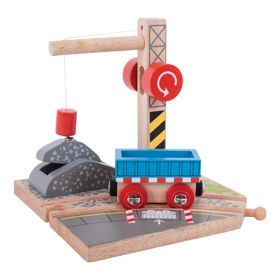 Bigjigs Rail Žeriav so štrkom, Bigjigs Rail