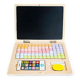 Drevený magnetický notebook, EcoToys