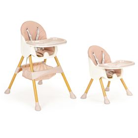 Detská jedálenská stolička vysoká 2v1 ECOTOYS, EcoToys