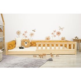 Detská nízka posteľ Montessori Meadow - prírodná, Ourbaby®