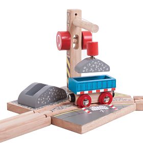 Bigjigs Rail Žeriav so štrkom, Bigjigs Rail