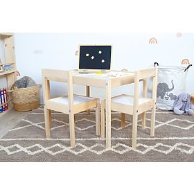 Detský stôl a 2 stoličky LETTO, Ourbaby®