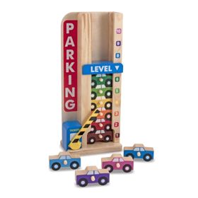 Stohovacie parkovacia garáž s autíčkami, Melissa & Doug